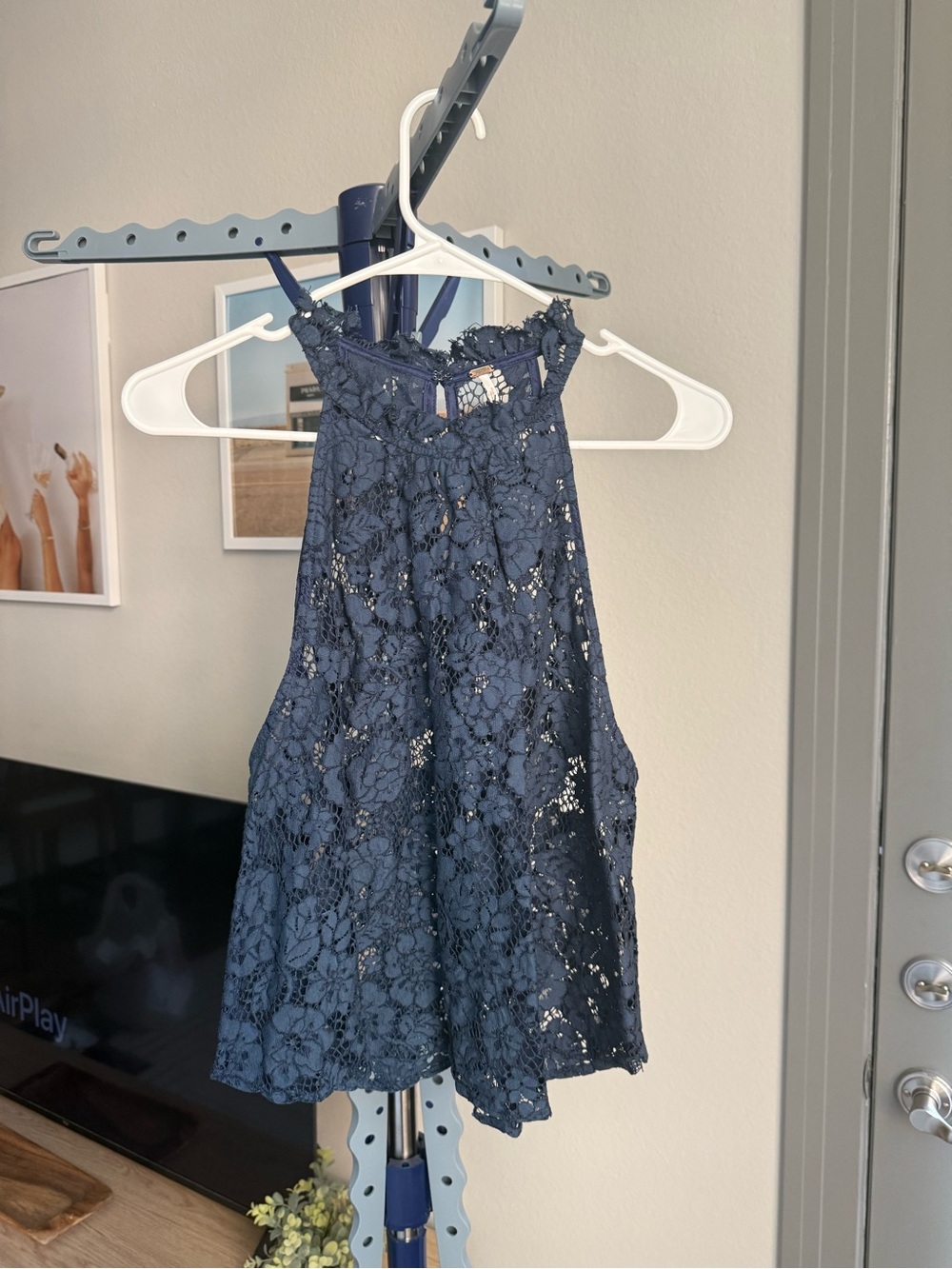 Free People Sweet Meadow Dreams Lace Top